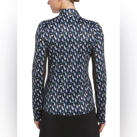 Callaway Womens Swing TechSun Protection Pullover Hummingbird Print Large - Picture 8 of 10